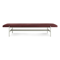 Daybench Jumbo in Oxblood Leather - Angle 2