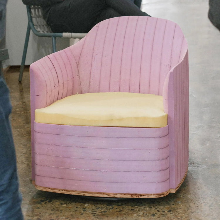 About Face Swivel Lounge Chair | Blu Dot