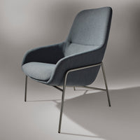 Acre Lounge Chair in Maharam Mode in Machine - Angle 11
