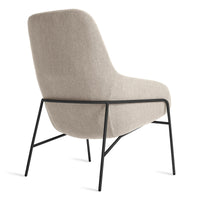 Acre Lounge Chair in Tait Stone - Angle 9