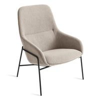 Acre Lounge Chair in Tait Stone - Angle 7