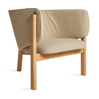 All In Lounge Chair in Kelso Camel - Angle 4