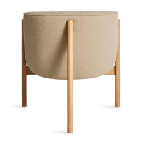 All In Lounge Chair in Kelso Camel - Angle 8
