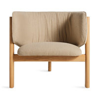All In Lounge Chair in Kelso Camel - Angle 1