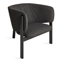 All In Lounge Chair in Kelso Charcoal - Angle 6