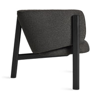 All In Lounge Chair in Kelso Charcoal - Angle 7