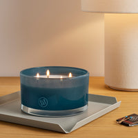 Forbidden Snack Candle in Marine Blue - Angle 7