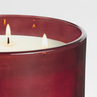 Grandpa's Glove Candle in Oxblood - Angle 6