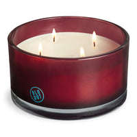 Grandpa's Glove Candle in Oxblood - Angle 4