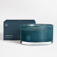 Forbidden Snack Candle in Marine Blue - Angle 5