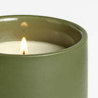 Lost in the Mild Outdoor Candle in Olive - Angle 5