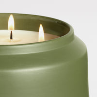 Lost in the Mild Outdoor Candle in Olive - Angle 5