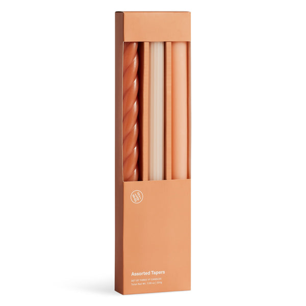 Blu Dot Taper Candle Set in Color Mix 2 - Angle 1