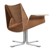 Buttercup Lounge Chair in Walnut - Angle 4