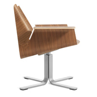 Buttercup Lounge Chair in Walnut - Angle 3