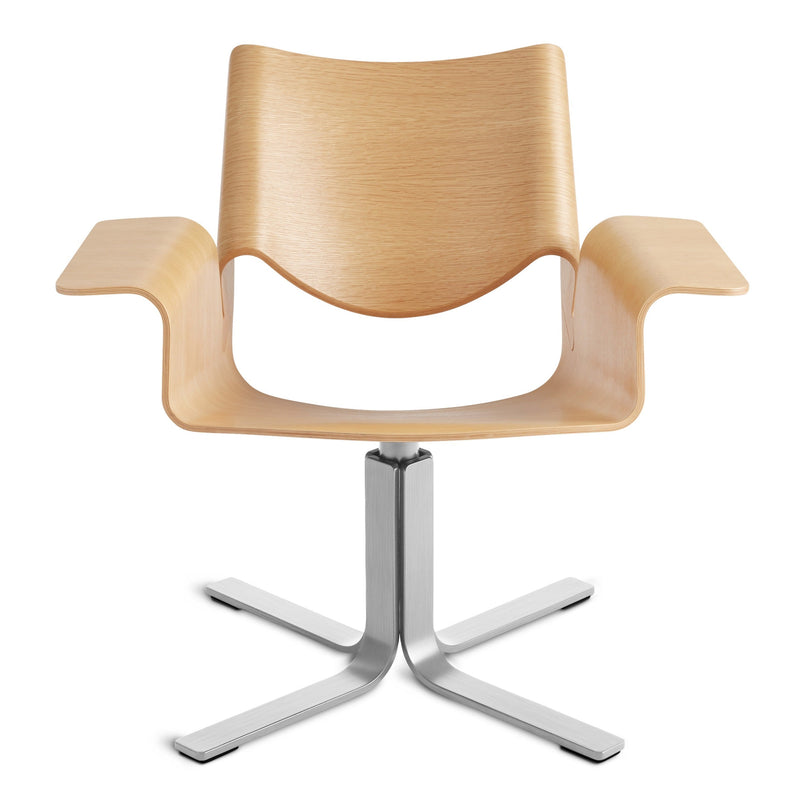 Buttercup Lounge Chair in White Oak