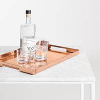 Billet Tray in Copper - Angle 3