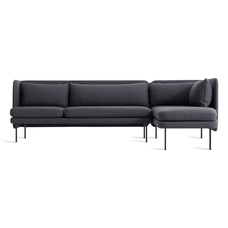 Bloke Sofa with Chaise in Rostenkowski Blue