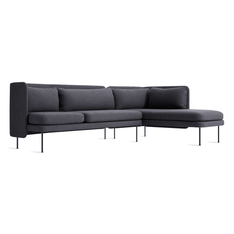 Bloke Sofa with Chaise in Rostenkowski Blue