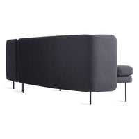 Bloke Sofa with Chaise in Rostenkowski Blue - Angle 6