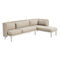 Bloke Sofa with Chaise en Tait Stone - ángulo 3