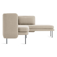 Bloke Sofa with Chaise en Tait Stone - ángulo 4