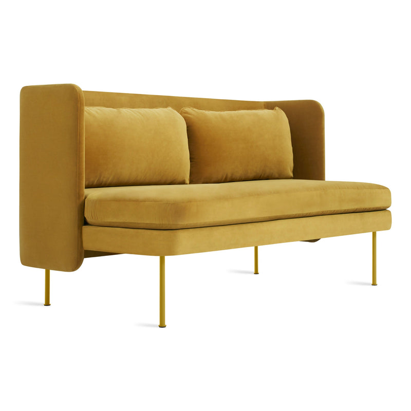 Bloke 60" Sofa in Ochre Velvet
