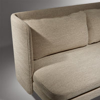 Bloke 60&quot; Sofa en Tait Stone - ángulo 8