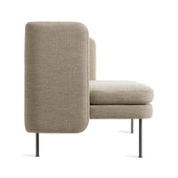 Bloke 60&quot; Sofa en Tait Stone - ángulo 4