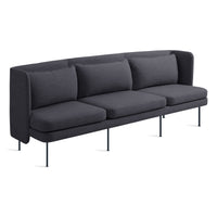 Bloke 95&quot; Sofa in Rostenkowski Blue - Angle 3