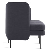 Bloke 95&quot; Sofa in Rostenkowski Blue - Angle 4