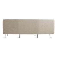 Bloke 95&quot; Sofa in Tait Stone - Angle 7