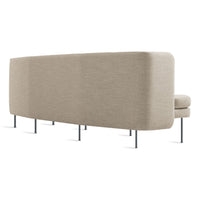 Bloke 95&quot; Sofa in Tait Stone - Angle 6
