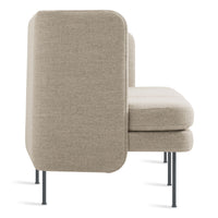 Bloke 95&quot; Sofa in Tait Stone - Angle 4