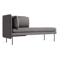 Bloke Chaise in Gabro Grey - Angle 2