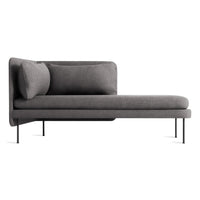 Bloke Chaise in Gabro Grey - Angle 1