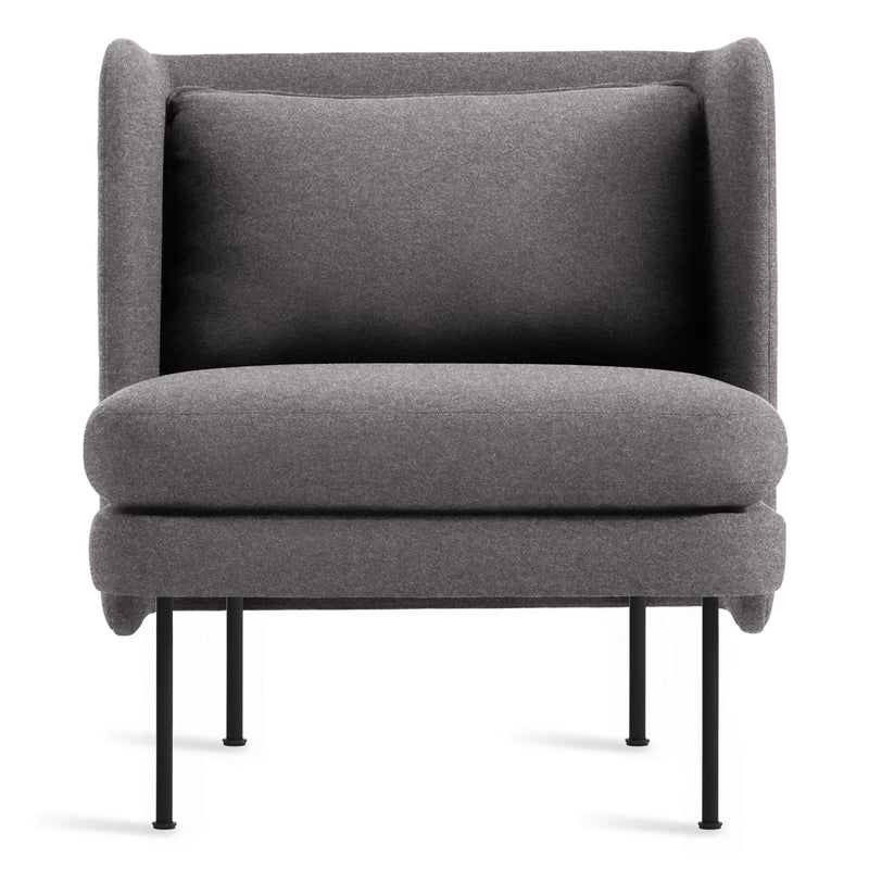 Bloke Lounge Chair in Gabro Grey