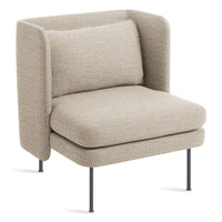 Bloke Lounge Chair en Tait Stone - ángulo 3