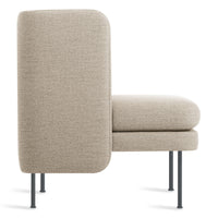 Bloke Lounge Chair en Tait Stone - ángulo 4