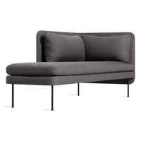 Bloke Chaise in Gabro Grey - Angle 2