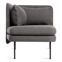 Bloke Chaise in Gabro Grey - Angle 3