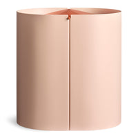 Binwell Wastebasket in Blush - Angle 5