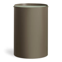 Binwell Wastebasket in Dark Olive - Angle 4