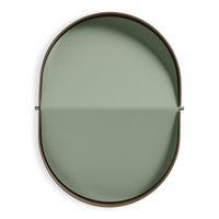 Binwell Wastebasket in Dark Olive - Angle 5