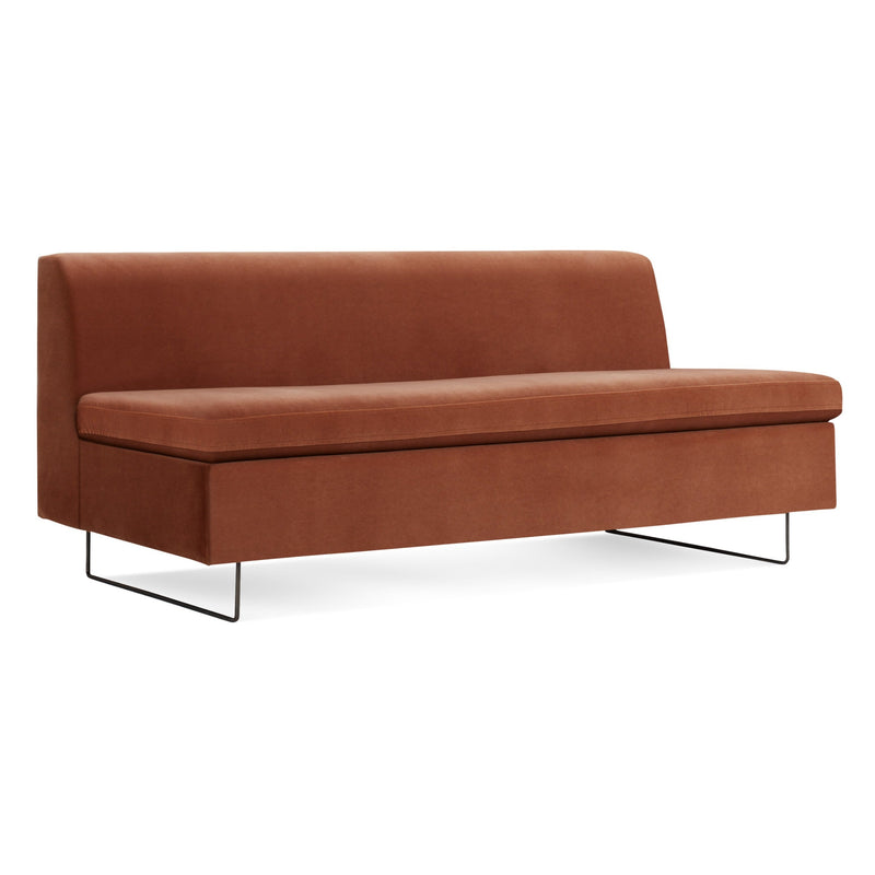 Clyde 67" Sofa in Copper Velvet