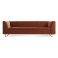 Bonnie Sofa en Copper Velvet - ángulo 1