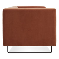 Bonnie Sofa en Copper Velvet - ángulo 6