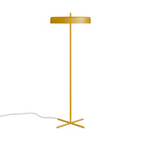 Bobber Floor Lamp in Mustard - Angle 2