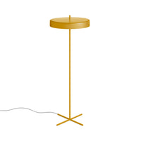 Bobber Floor Lamp in Mustard - Angle 3