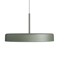 Bobber Large Pendant Light in Grey Green - Angle 1
